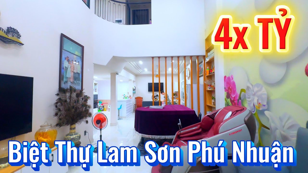 Bán Biệt Thự Lam Sơn Quận Phú Nhuận - Ngay Phan Đăng Lưu & Phan Xích Long Chỉ 5 Phút