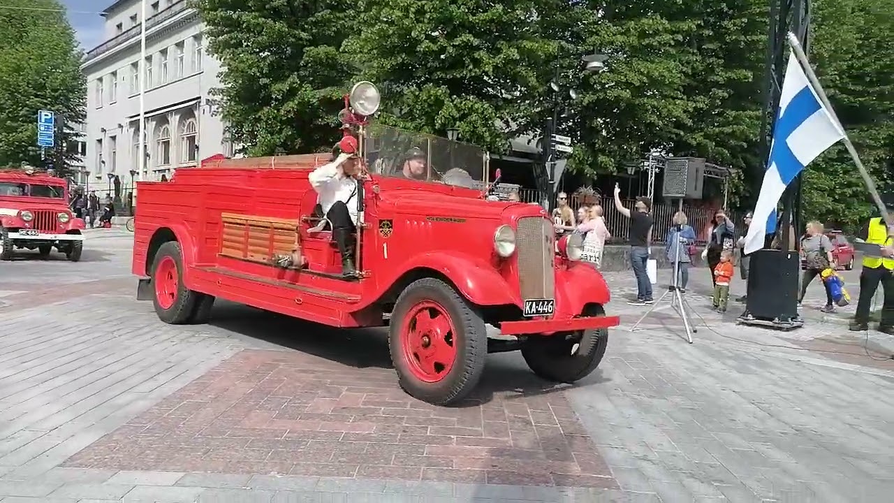 Kuopion Paloauto paraati 11.6.2022