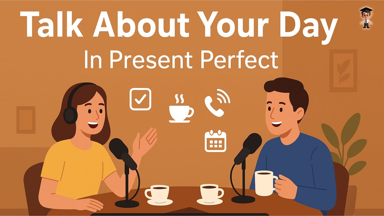 How to Talk About Your Day in English | Learn Present Perfect NOW | English Conversation Practice