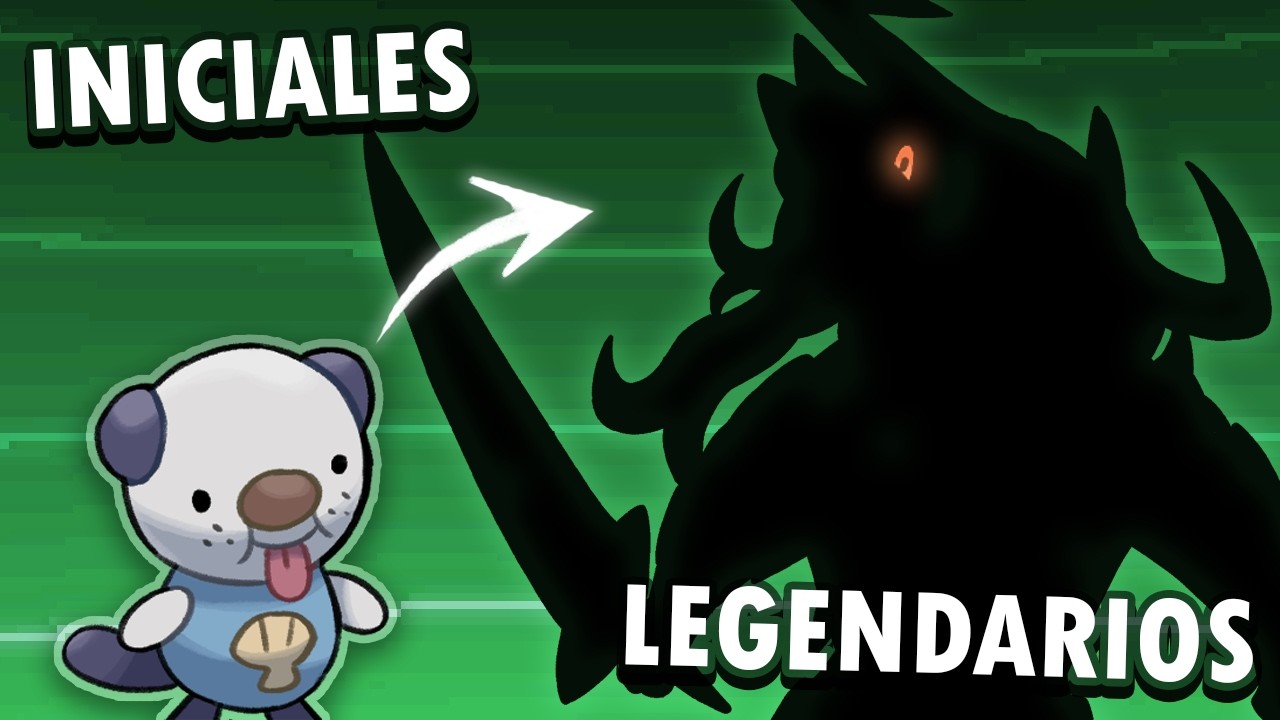 Pok&eacute;mon INICIALES Si Fuesen LEGENDARIOOS