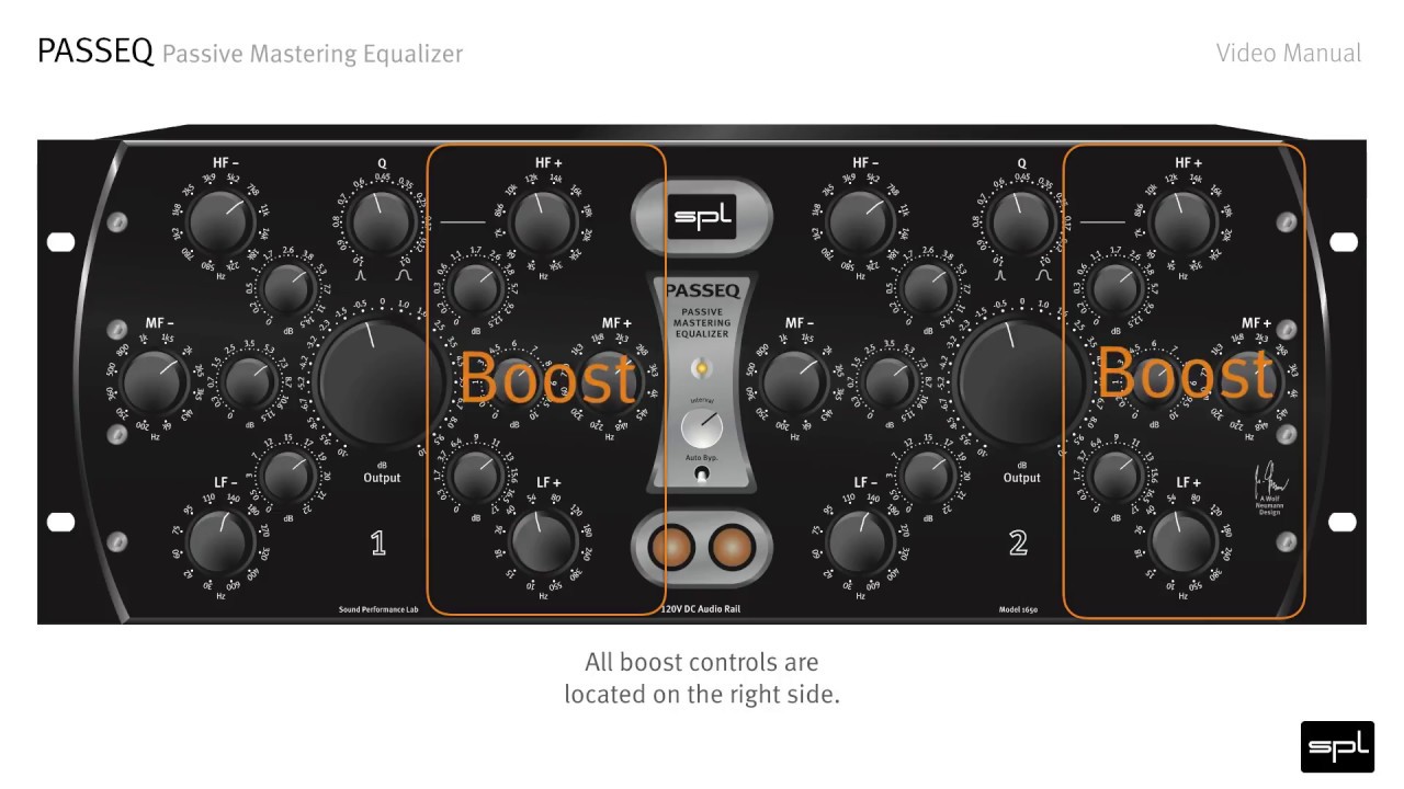 SPL PASSEQ Mastering Equalizer | Video Manual EN