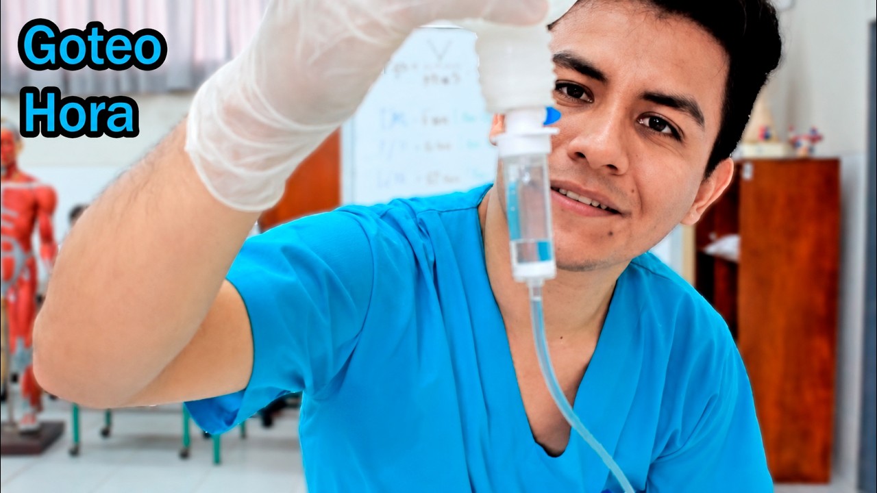 Cómo calcular Goteo y Tiempo - Fácil