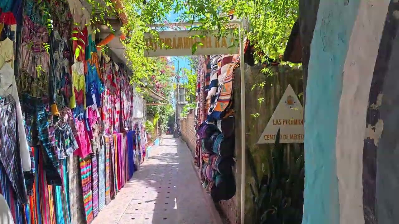 Walking tour through  San Marco Laguna  Guatemala. 