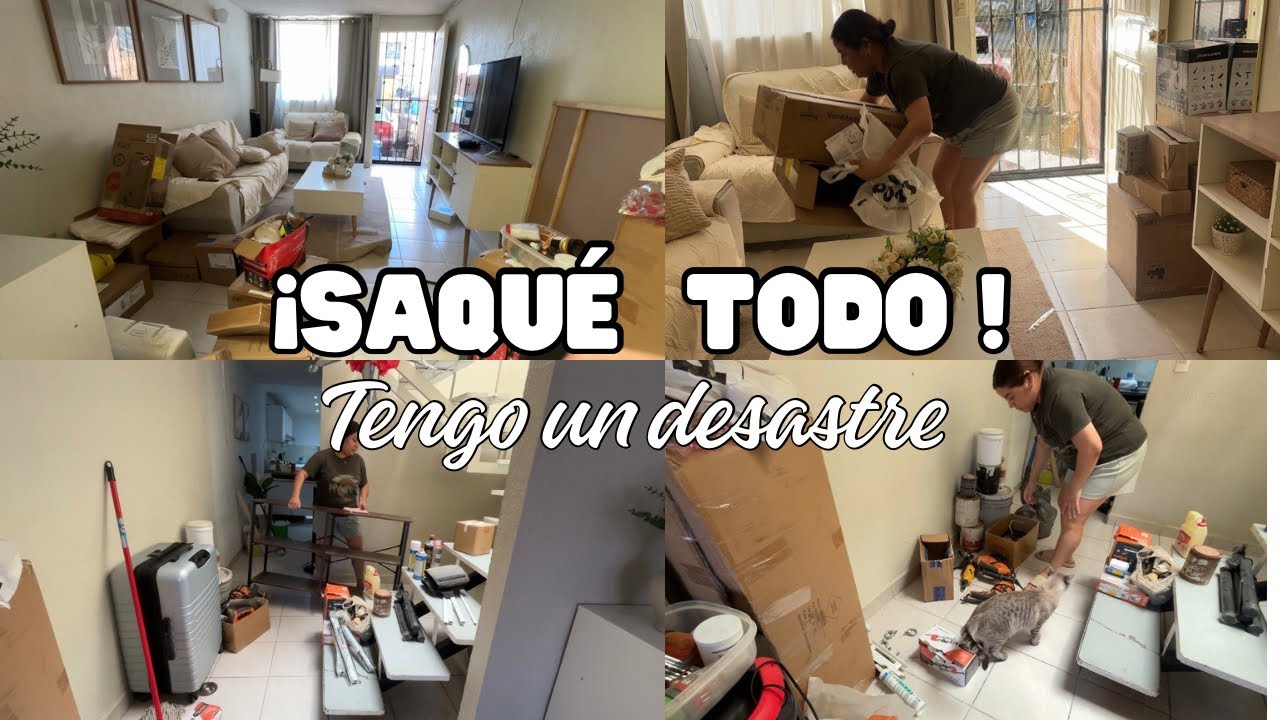 Saqué todo !! || Tengo un desastre || limpieza extrema || usa MXFS2anefonseca403 en SHEIN 