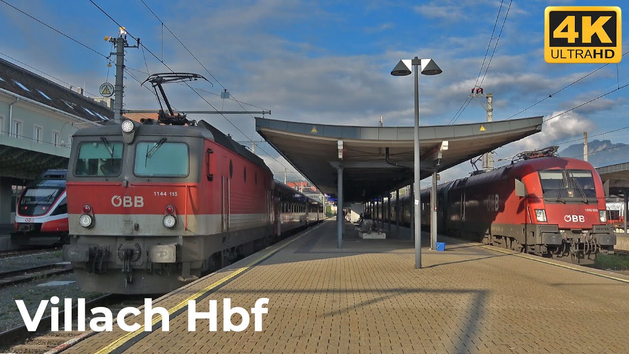 Österreichisch Züge Vlog #190 - Villach Hbf 27.09.2023