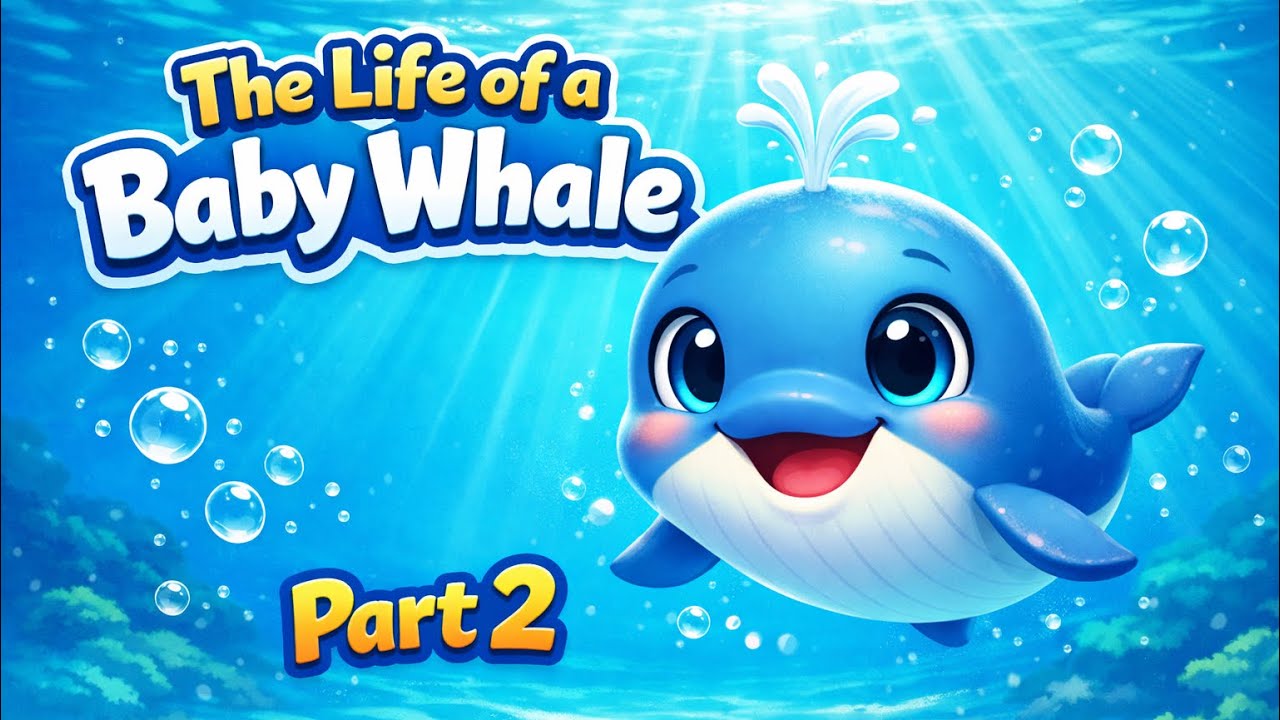 Learning about Whales. Fun Facts about Whales for Kids ✨ Part 2 