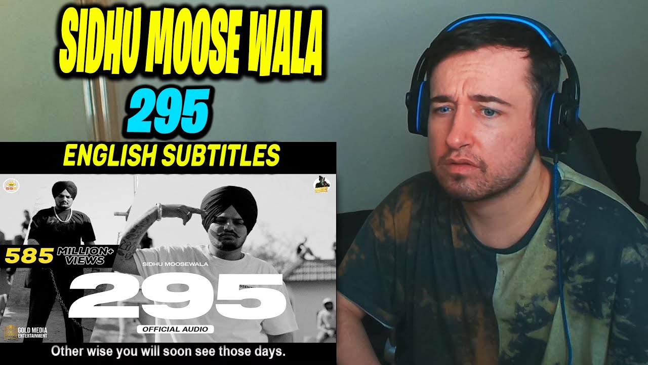 🇦🇺AUSSIE REACTION ENGLISH SUBTITLES! 295 (Official Audio) | Sidhu Moose Wala | The Kidd | Moosetape
