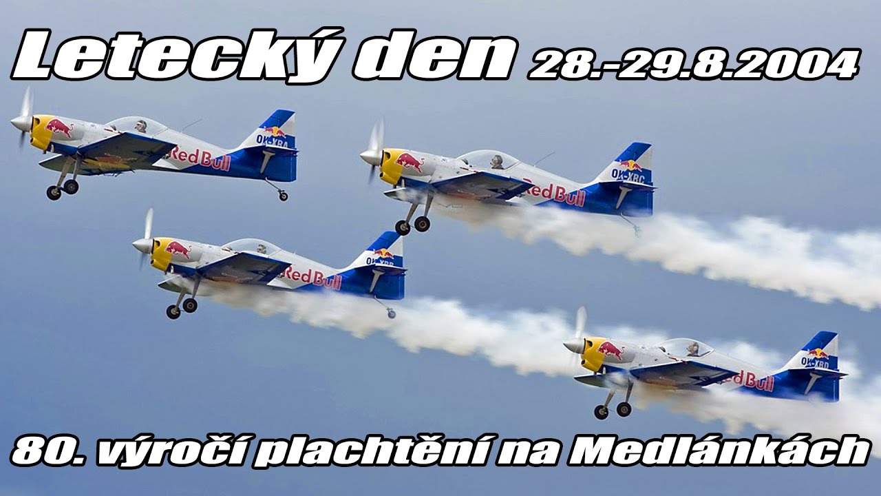 Oslava 80. výročí plachtění na letišti Medlánky - letecký den 2004