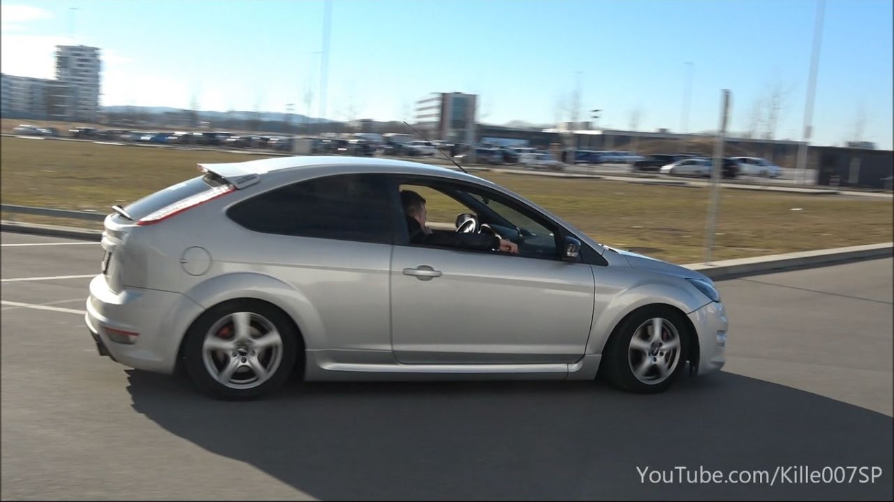 Ford Focus ST MK2 POPS & BANGS 1080p