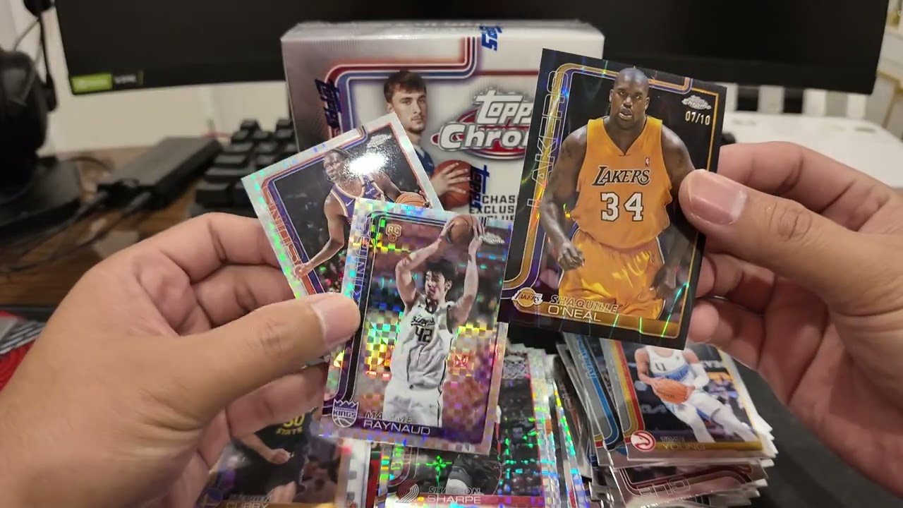 Topps chrome basketball 2025/26 ( 2 mega boxes ) by duffy🤩💯 Get HIT!!! black /10?