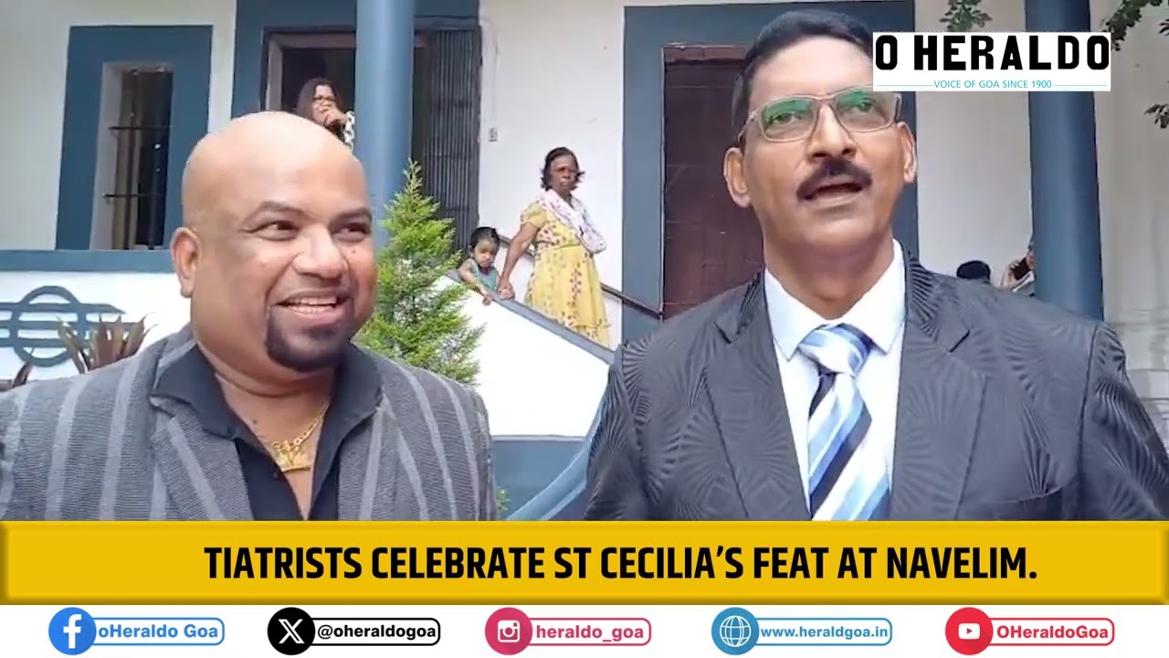 Tiatrists celebrate St Cecilia’s Feat at Navelim.