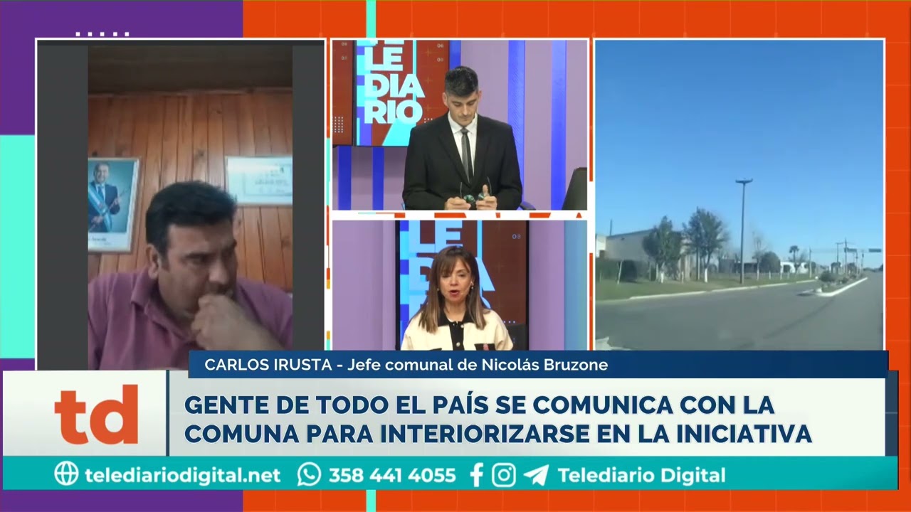 En todo el país se habla de Nicolás Bruzone, la localidad que promete regalar terrenos