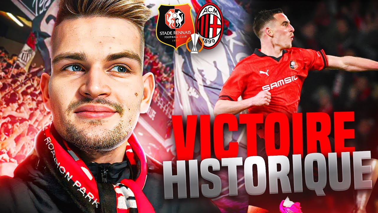 LE STADE RENNAIS ÉCRIT L'HISTOIRE DANS UN ROAZHON PARK EN FEU ! - (Vlog Rennes 3-2 AC Milan 2024)