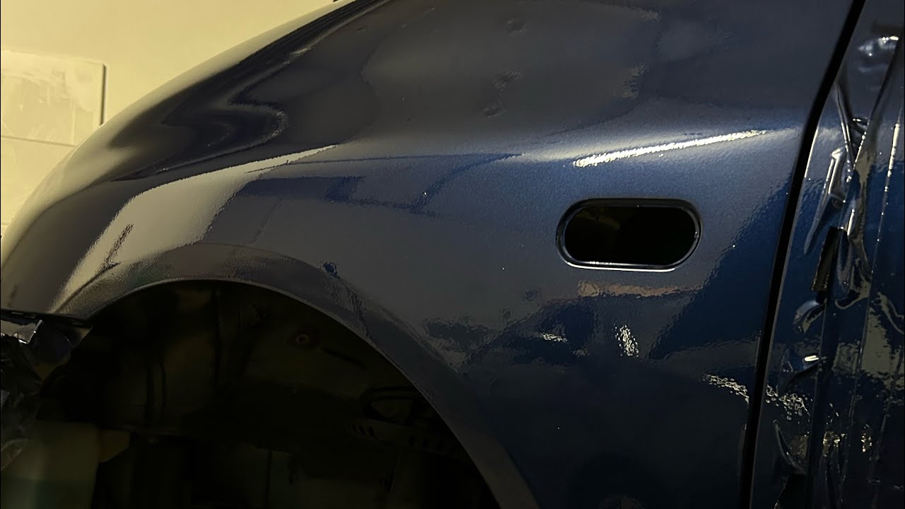 Retirer la peau d’orange ( Poli Lustré ) #carrosserie #lustrage