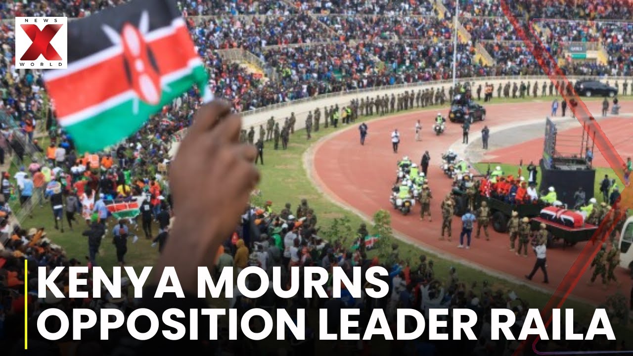 Africa News: Raila Odinga Coffin Lands In Western Kenya | NewsX World