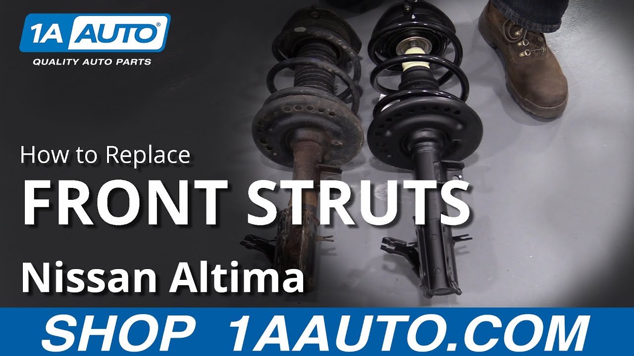 How to Replace Front Struts 06-12 Nissan Altima