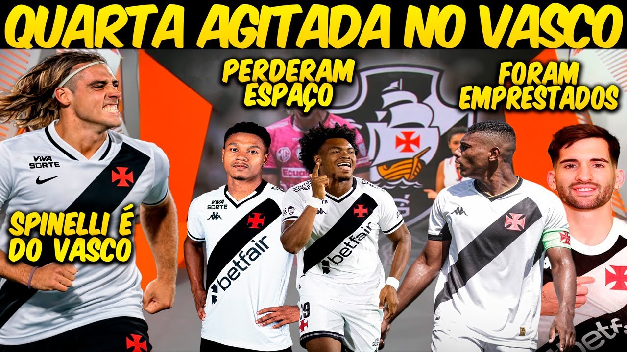GLOBO ESPORTE RIO💢QUARTA💢VASCO ENCAMINHA CONTRATAÇÃO DE SPINELLI💢MATHEUS FRANÇA💢GB💢LYNCON💢GARRÉ💢E+
