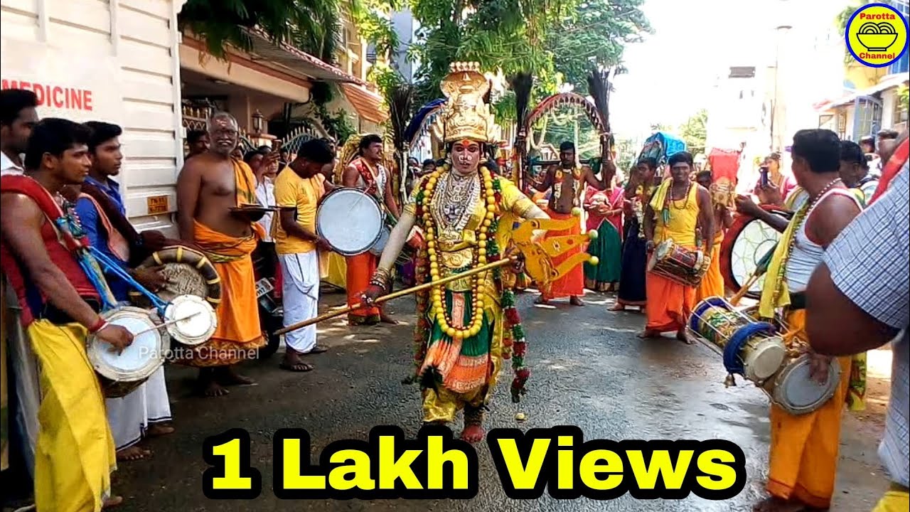 Good Action with Pambai Music | Amman dance | Parotta Channel.
