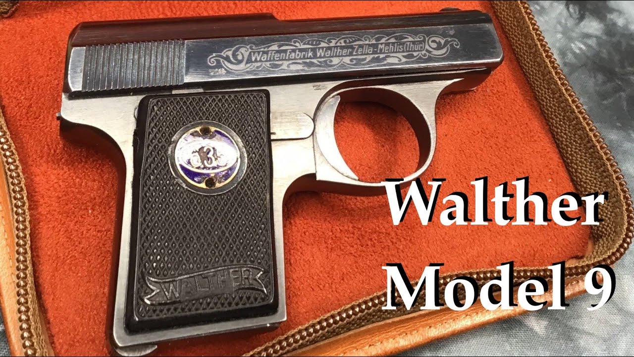 Walther Model 9: la più piccola pistola Walther