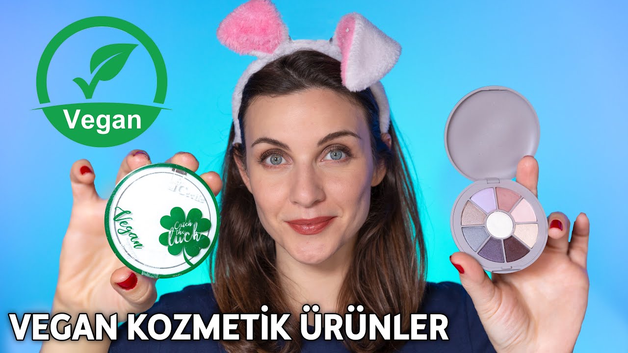VEGAN MAKYAJ ÜRÜNLERİ İLE MAKYAJ! 🐋💄❌