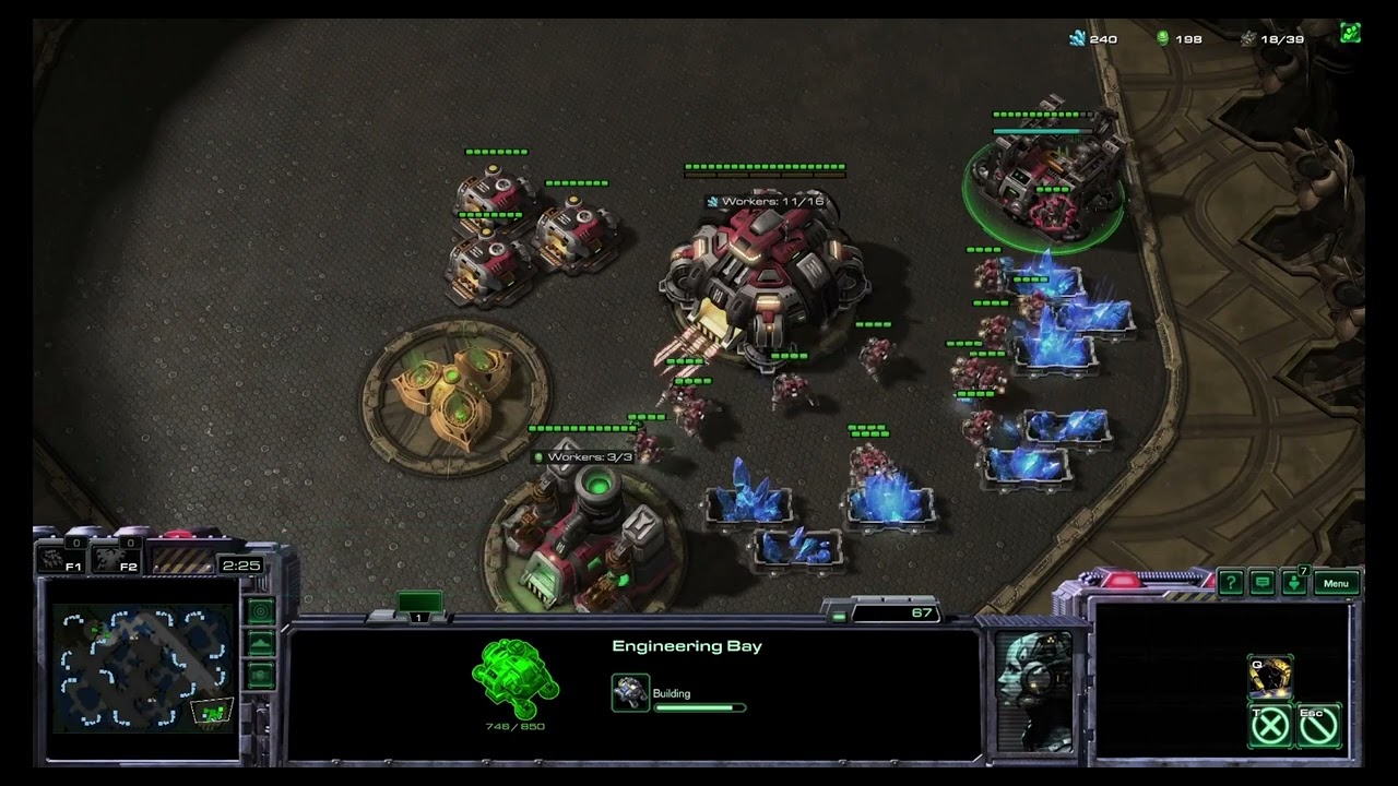 Starcraft 2 Marine Rush Tutorial