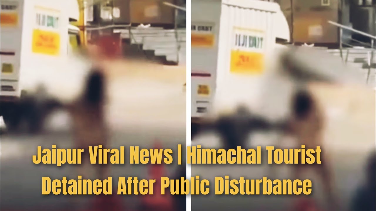 Jaipur Viral Girl Video Explained | Tourist Creates Public Chaos in Malviya Nagar