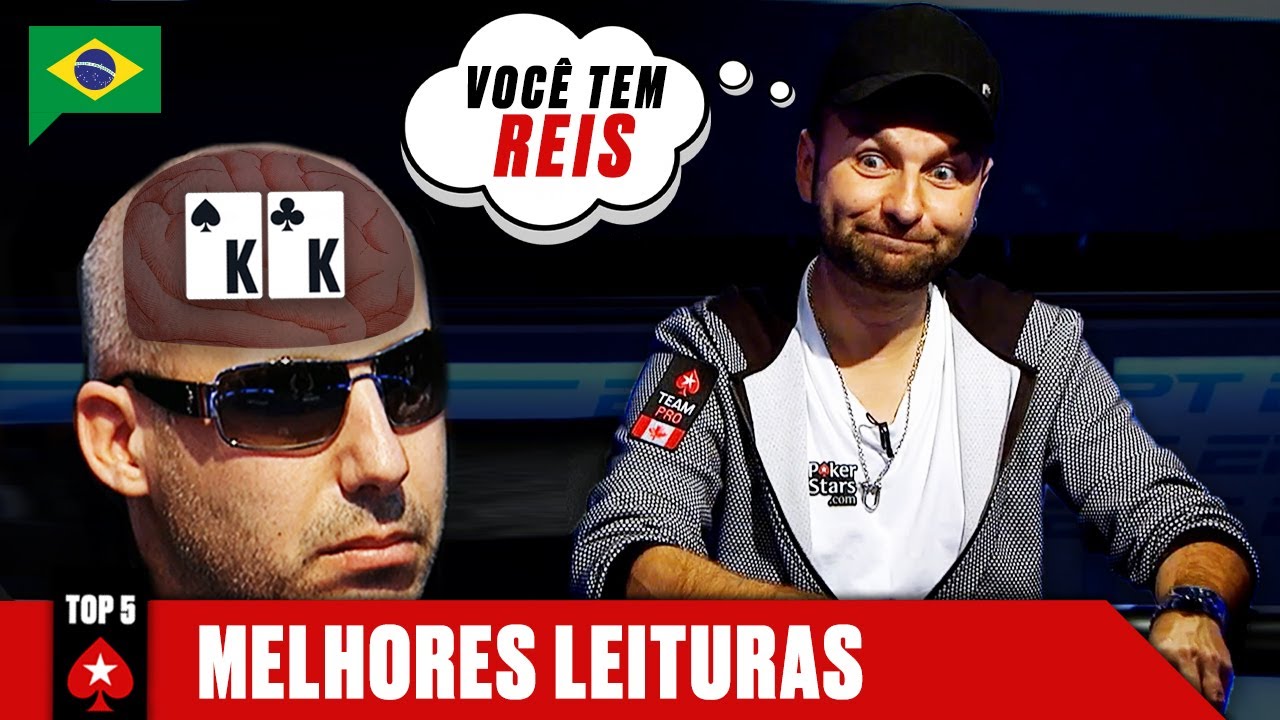 Daniel Negreanu Consegue LER MENTES - TOP 5 LEITURAS ♠️ Top 5 do PokerStars ♠️ PokerStars B