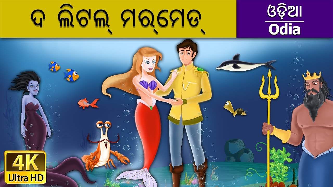 ଦ ଲିଟଲ୍ ମର୍ମେଡ୍ | Little Mermaid in Odia | Odia Story | Fairy Tales in Odia | Odia Fairy Tales