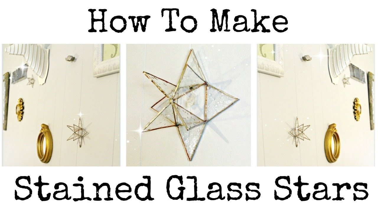 Magical Stained Glass Star HOW TO