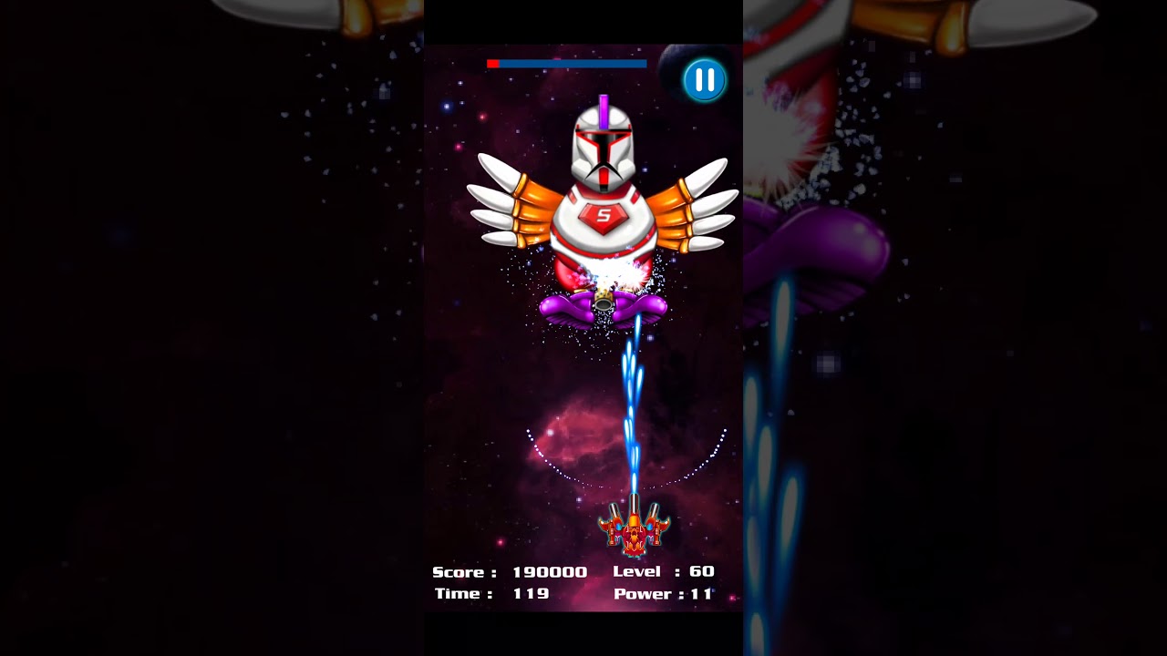 Chicken Shooter level 60 final boss defeated