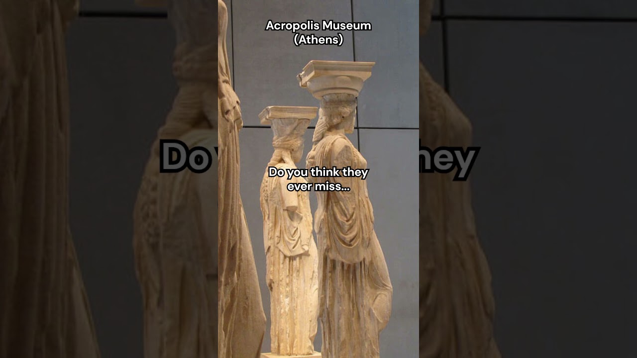 The Stolen Sister | The Caryatids #art #history #arthistory