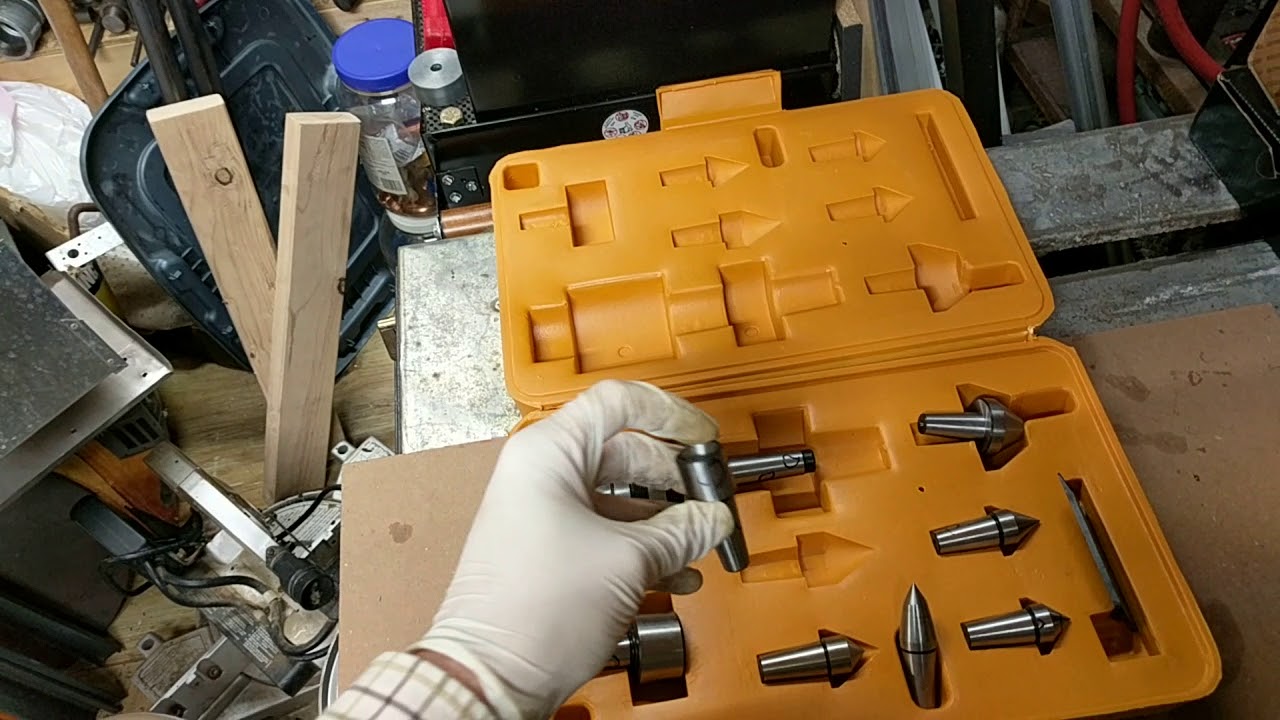 Banggood MT2 Live Center Set Morse Taper 2MT Triple Bearing Lathe Tool Review