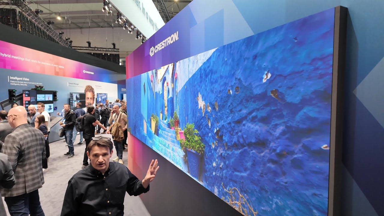 Megapixel VR Ventana microLED Display at Crestron's ISE 2025 Booth: Ultra-Thin, High Performance