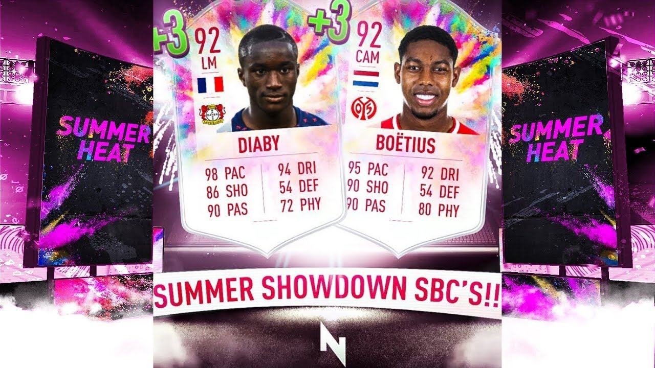 CHEAPEST SOLUTIONS FOR DIABY AND BOETIUS SUMMER SHOWDOWN SBC'S!- FIFA 20 ULTIMATE TEAM