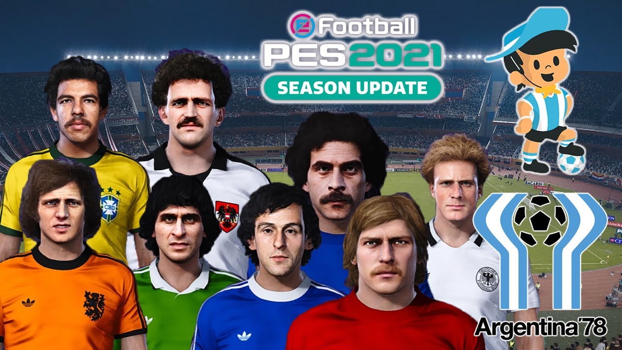 PES 2021 - WORLD CUP 1978 PATCH FOR PC