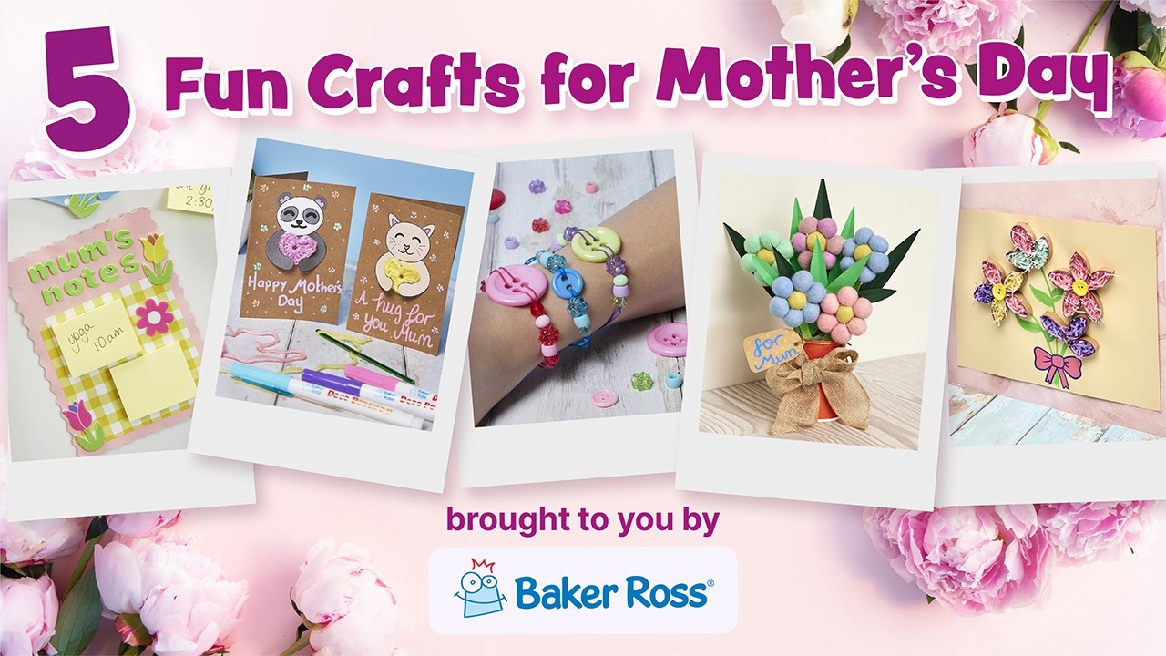 5 Fun Crafts For Mother's Day