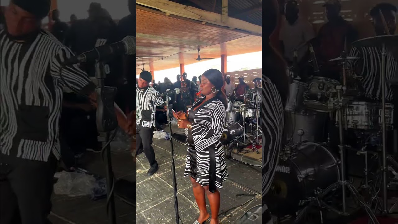 SANKOFA PERFORMS AT THE LATE PAA KOW ONE WEEK CELEBRATION 😭