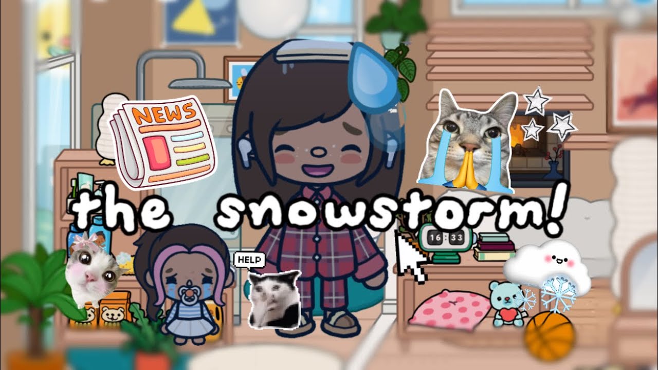 The Snowstorm 😱❄️☃️