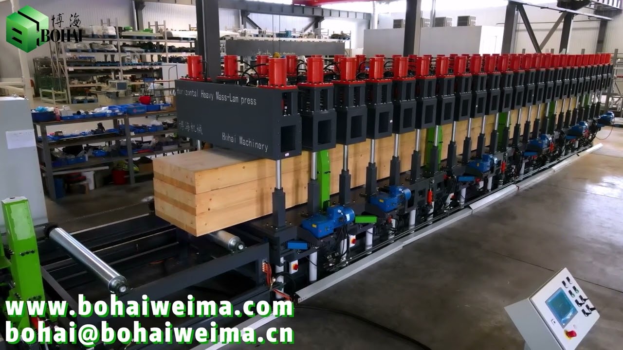 Mass Lam/Glulam Block Press