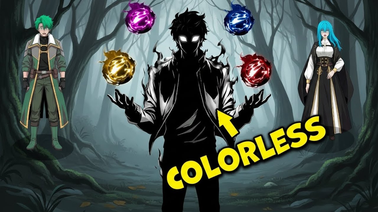 Born Without a Color, Yet He Possesses a Forbidden Power That Devours Them All | Manhwa Recap