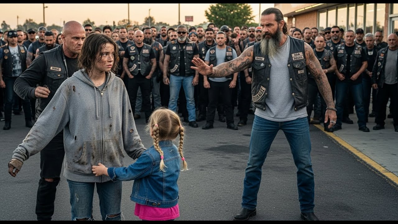 Homeless Girl Stood in Front of Biker's Daughter During Attack — What 300 Angels Did Next