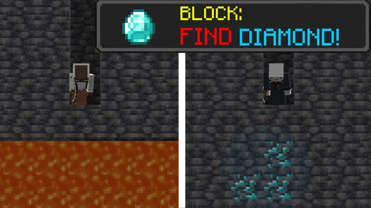 LAST To Find The Minecraft Block LOSES
