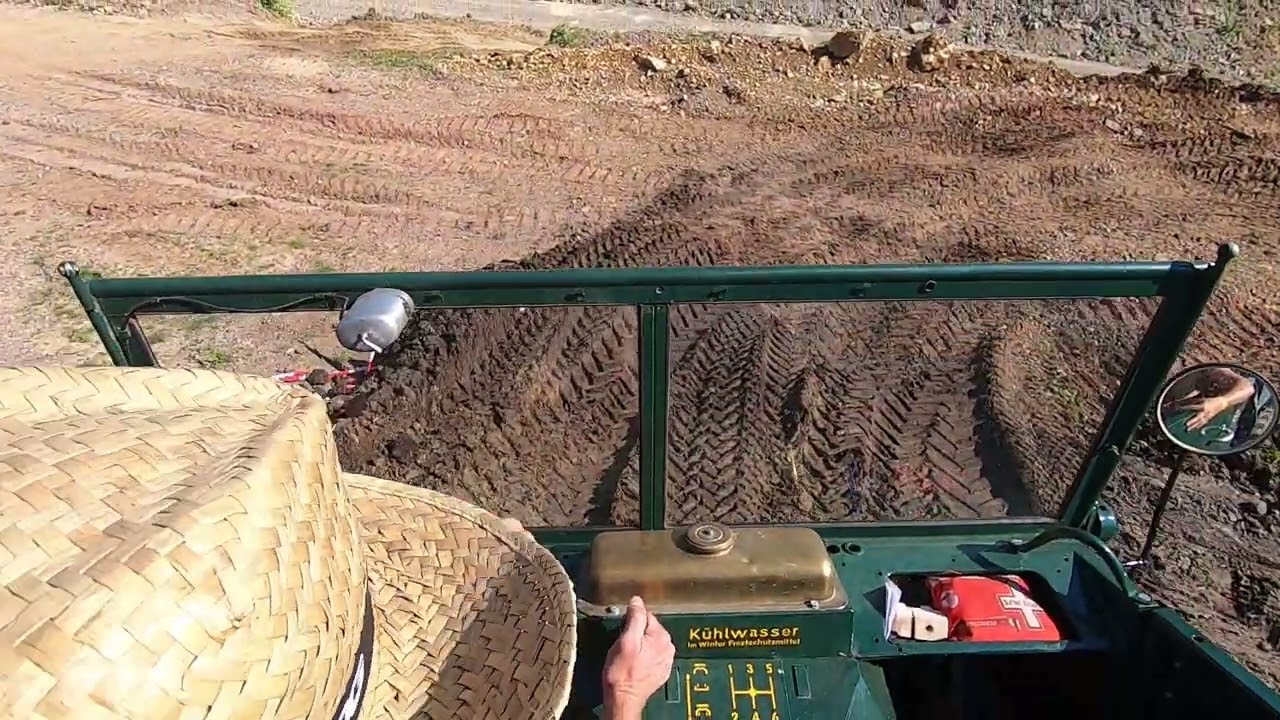 Unimog Treffen Dornstetten 10.09.2023 mit Parcours fahren