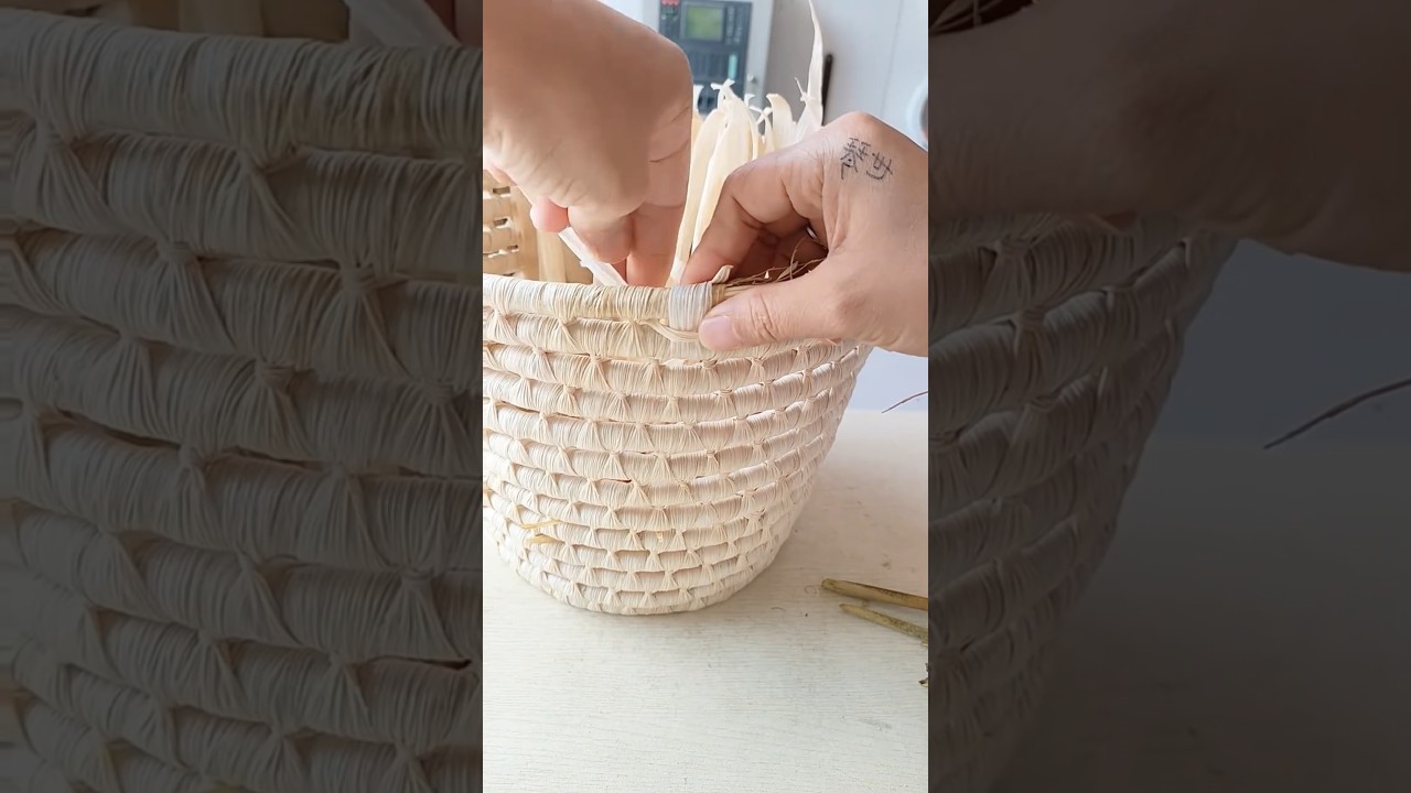 The beautiful works of cottage industry are also a cause of admiration for the artisans