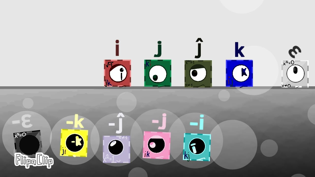 Numberblocks Band Quaterions! (+ Duals and extra)