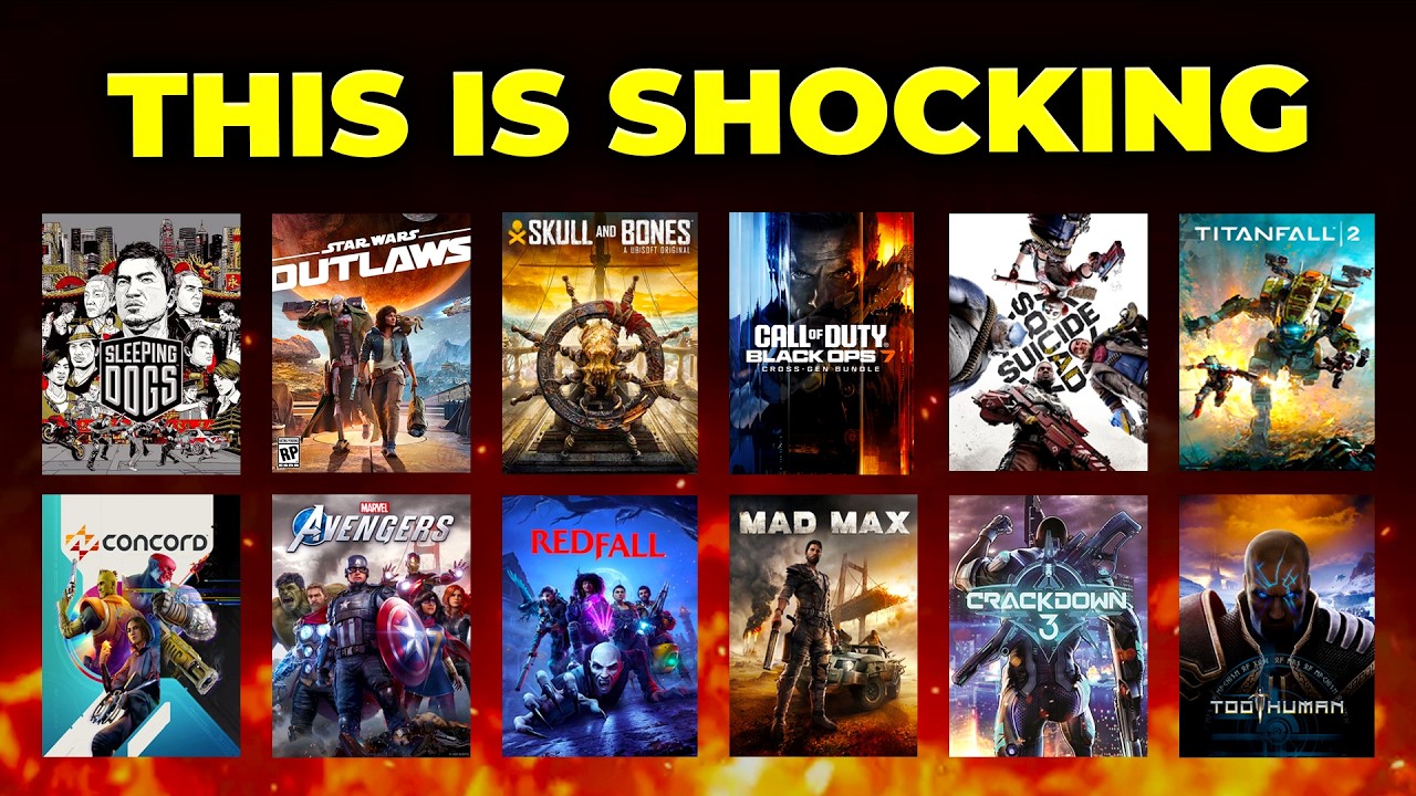 I Ranked the Biggest Financial Flops in Gaming History...