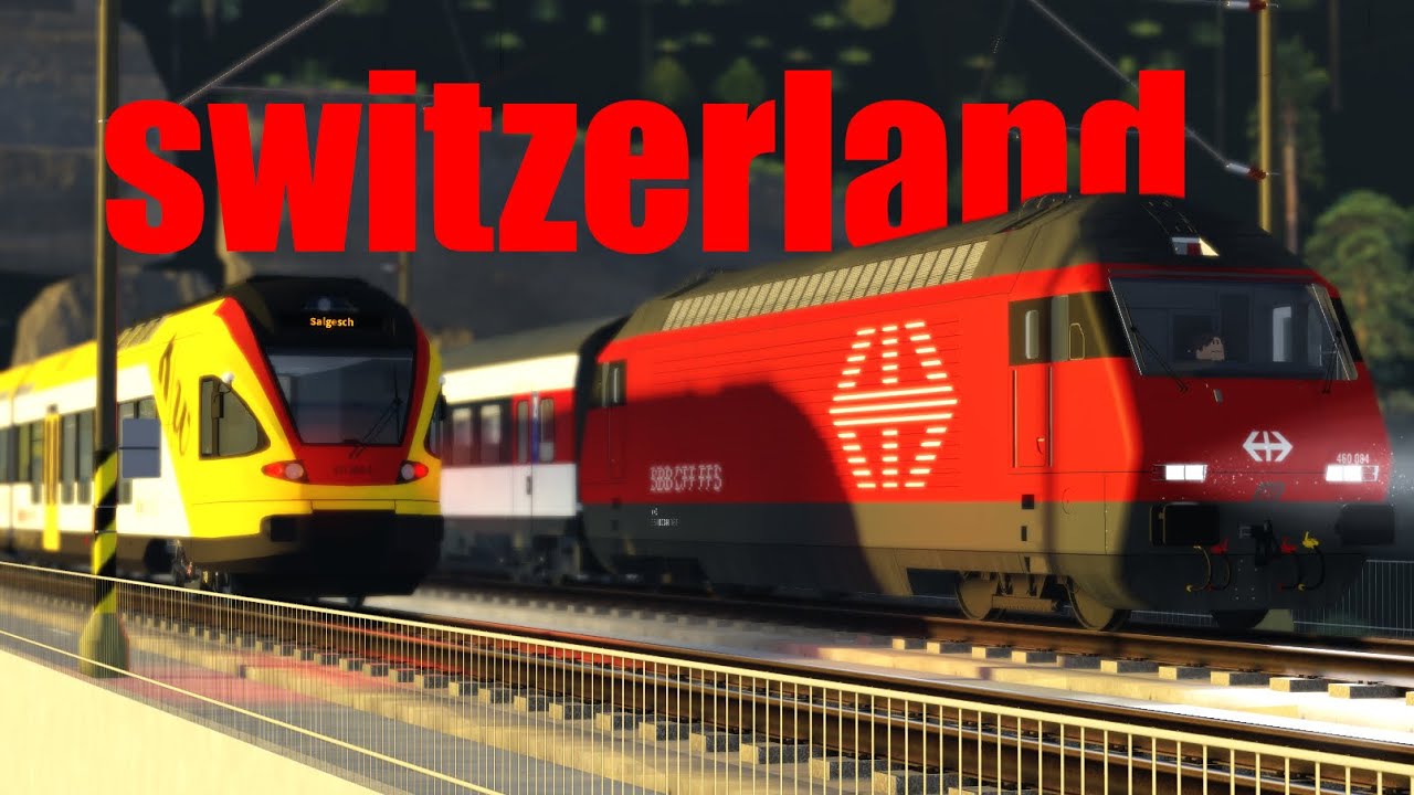 SWITZERLAND TRAILER | Roblox Train Sim