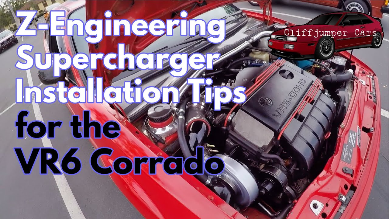 Z-Engineering VR6 Supercharger Install Tips