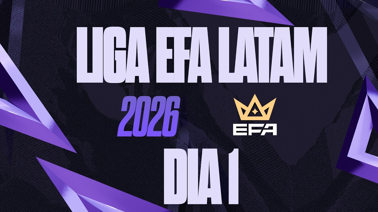 LIGA EFA DIA 1 CLASIFICATORIAS AXB FREE FIRE LATAM