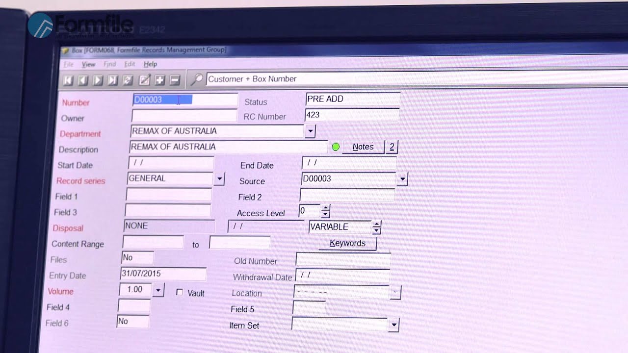 Online Document Management System